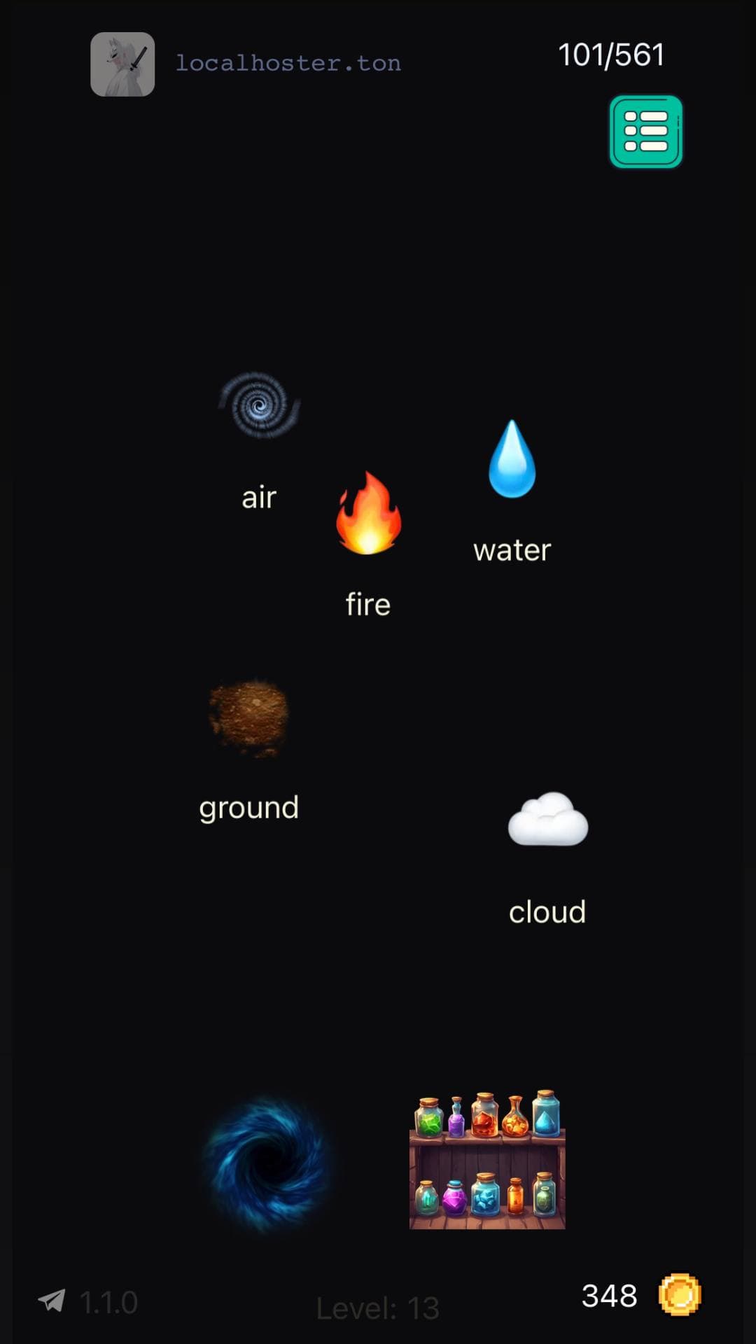Alchemy screenshot 1