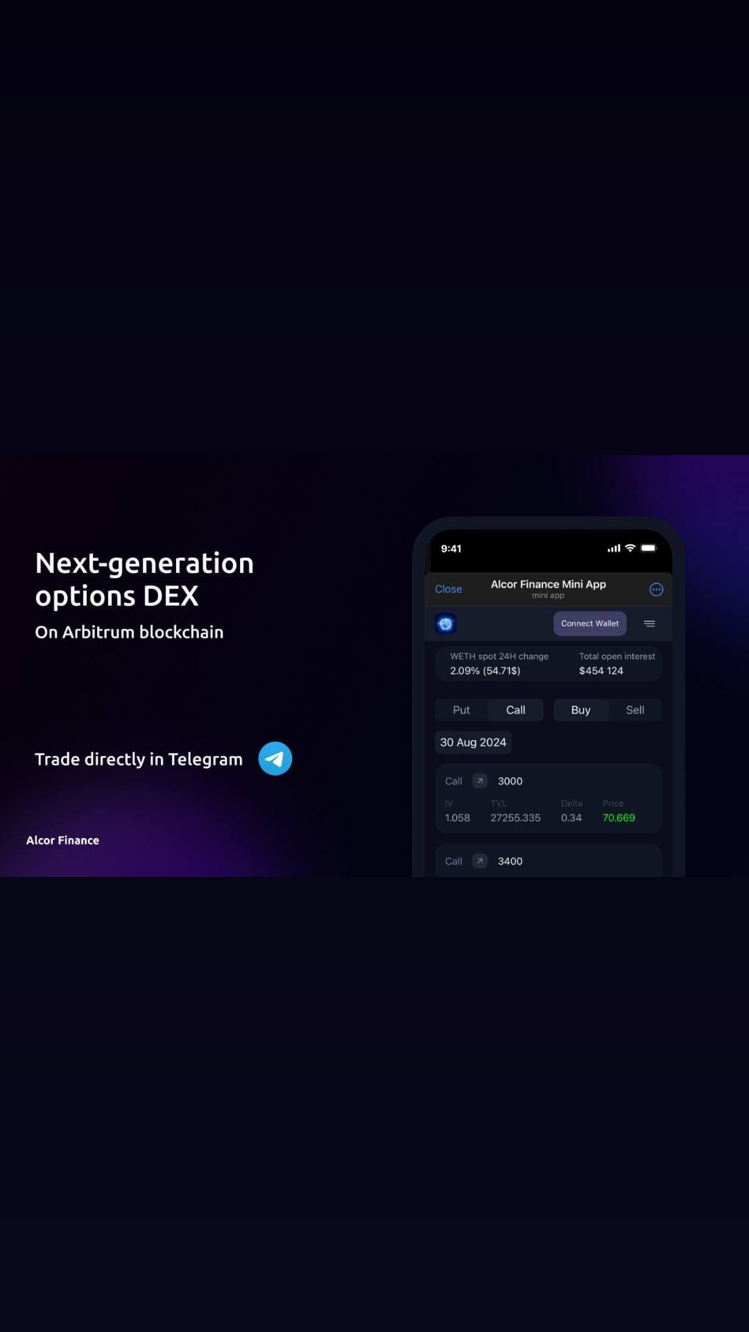Alcor Finance Bot screenshot 1