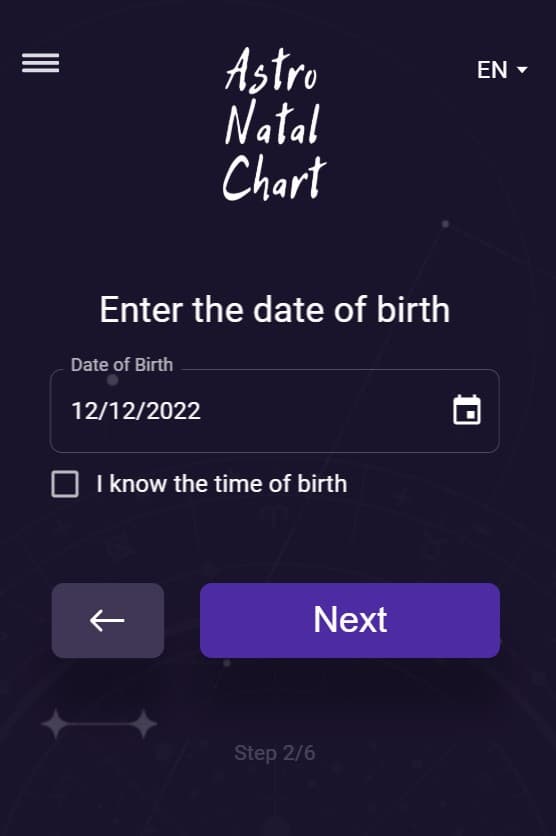 Astro Natal Chart screenshot 2