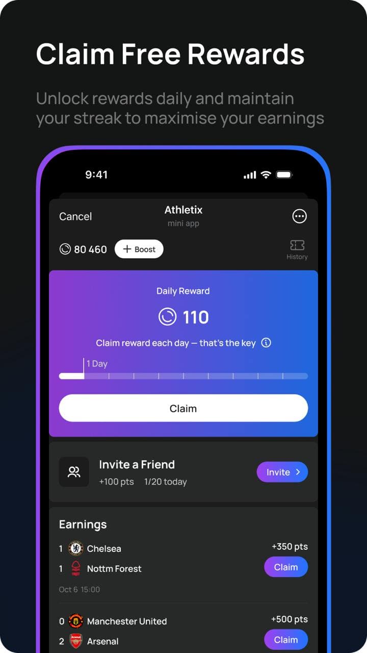 Athletix screenshot 1