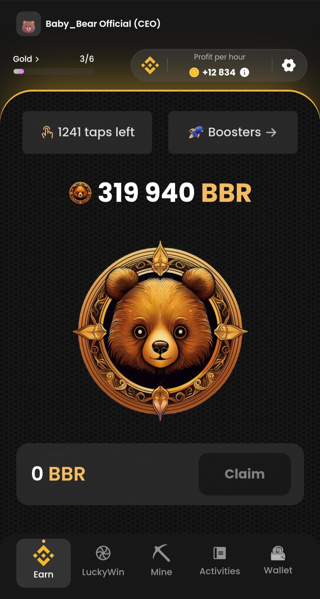 BABY BEAR MINING screenshot 1