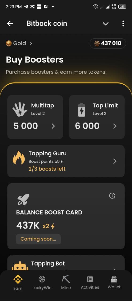 Bitbock Coin screenshot 10