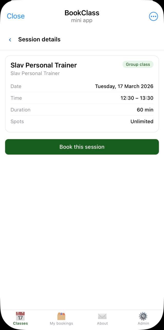BookClass screenshot 6