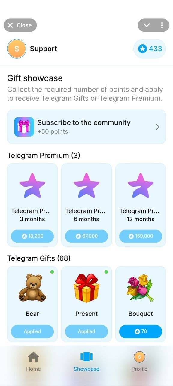 BoxRush – Gifts on Telegram screenshot 5