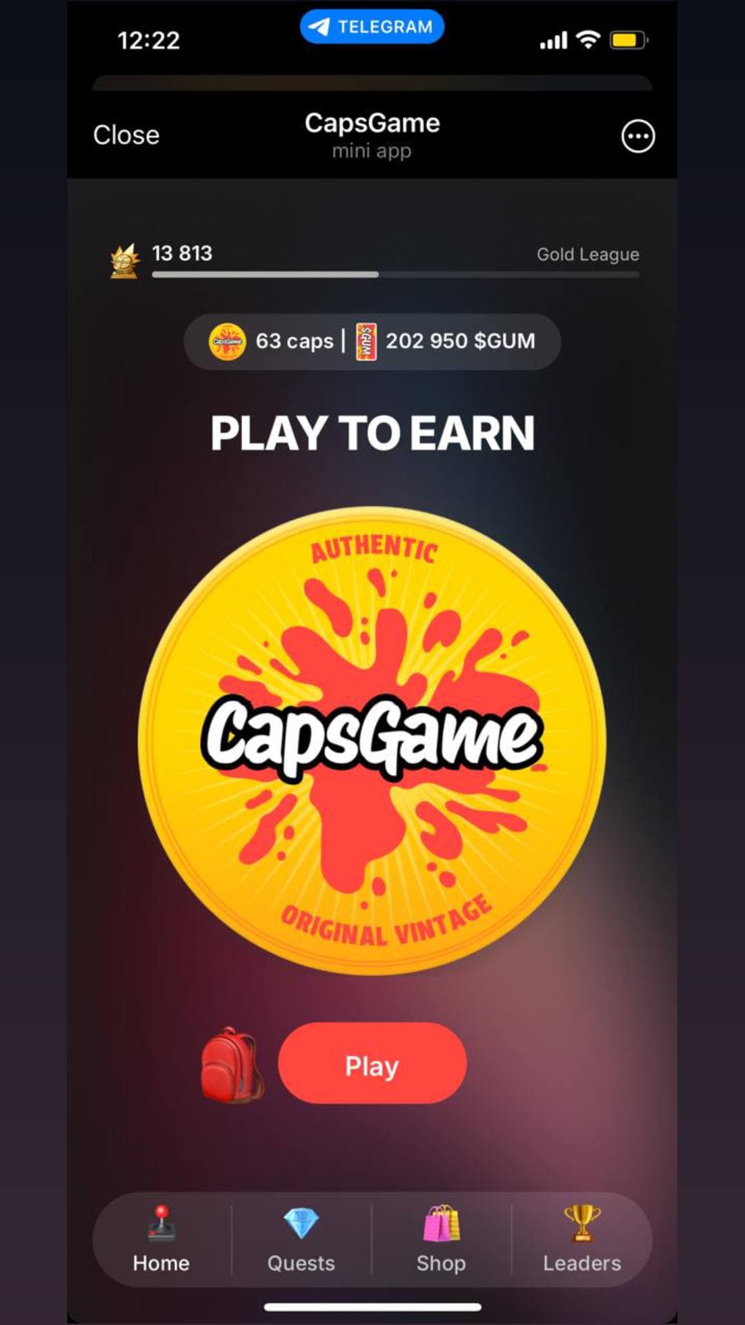 CapsGame screenshot 1