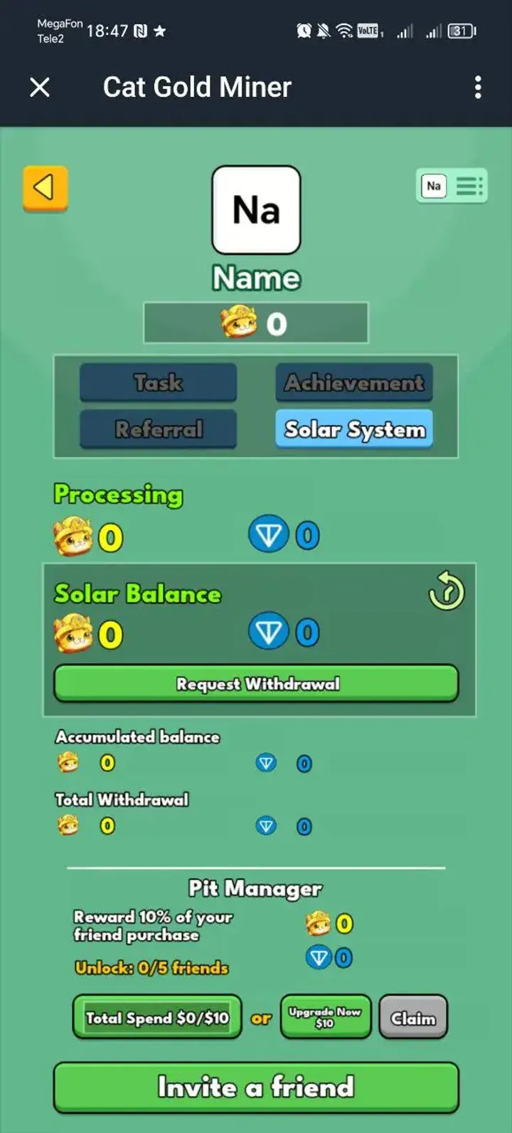 Cat Gold Miner screenshot 3