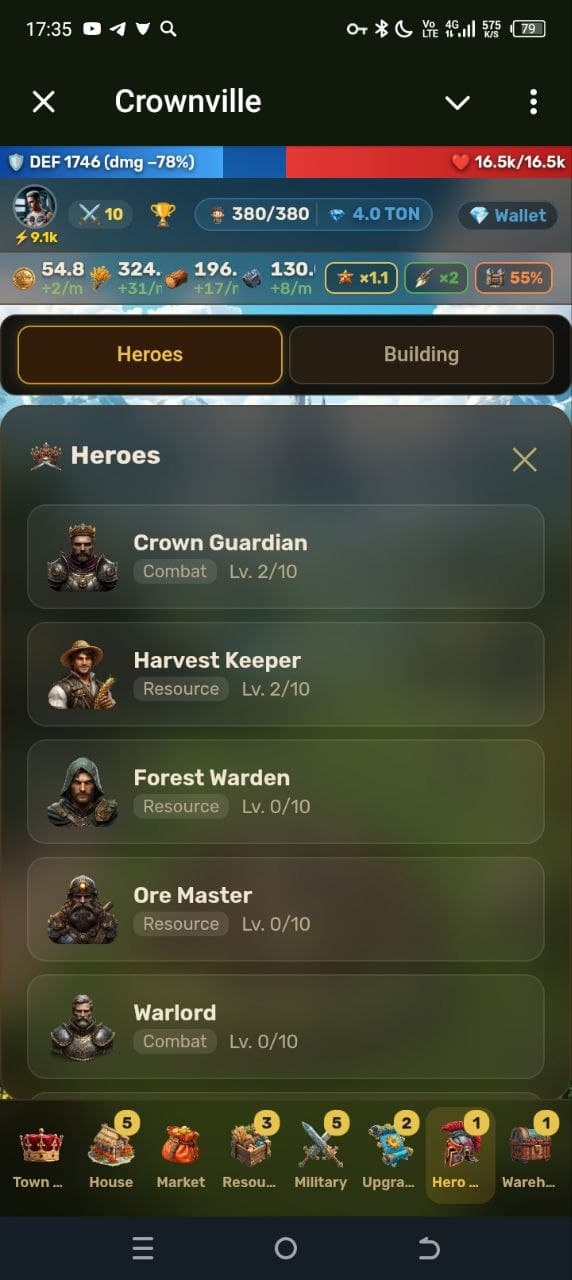 Crownville screenshot 1