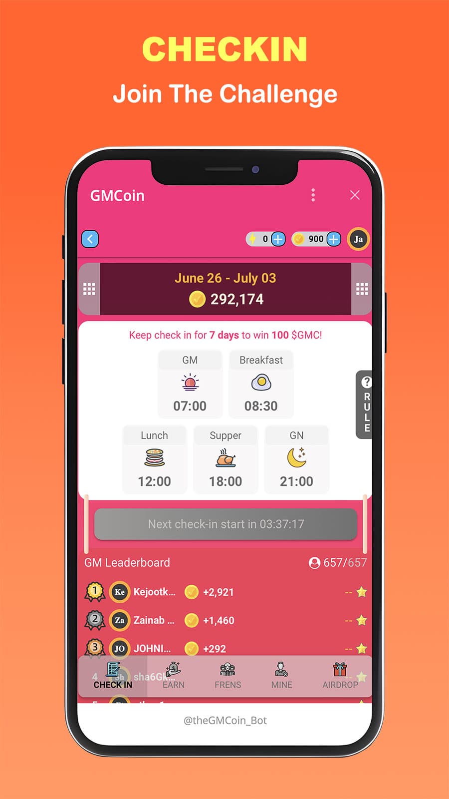 GMCoin screenshot 2