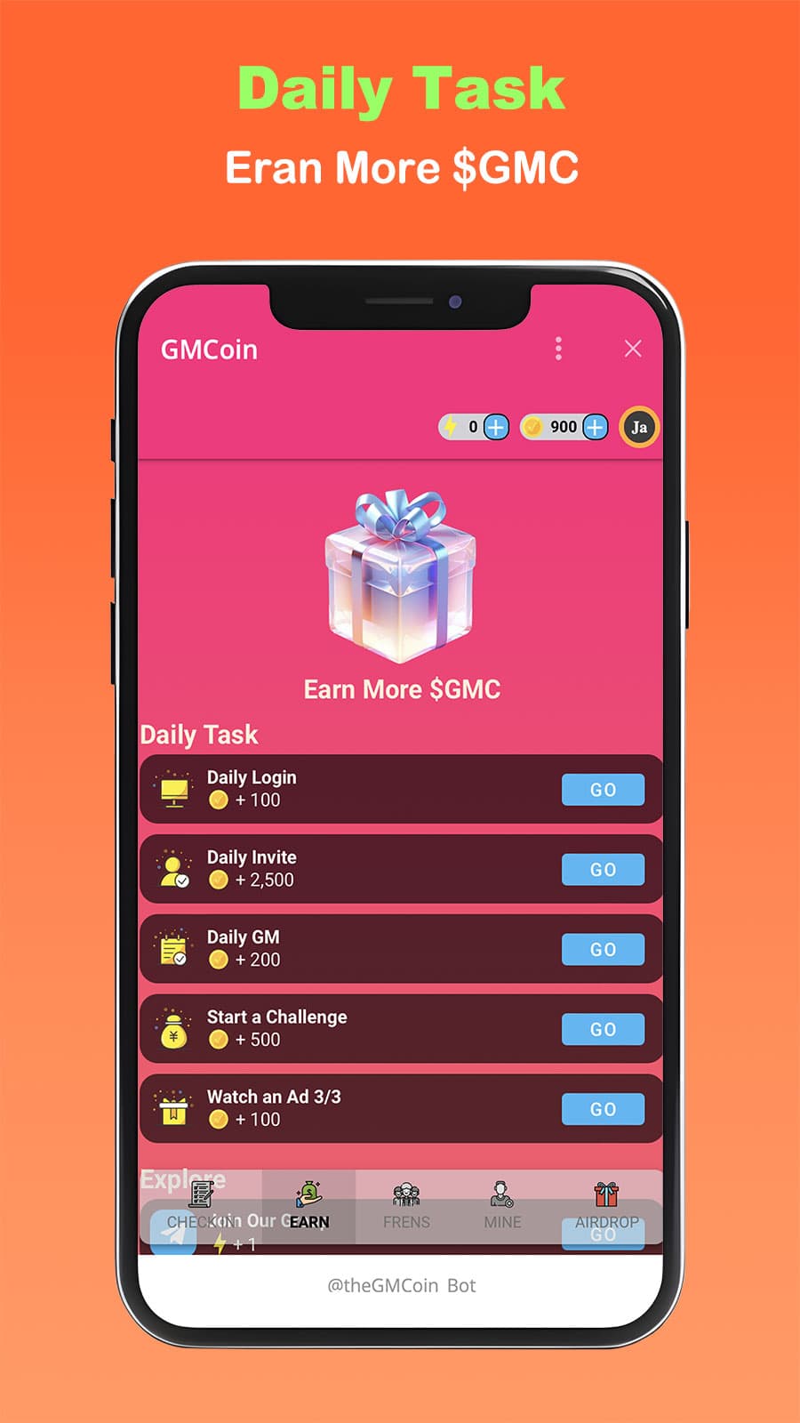 GMCoin screenshot 3