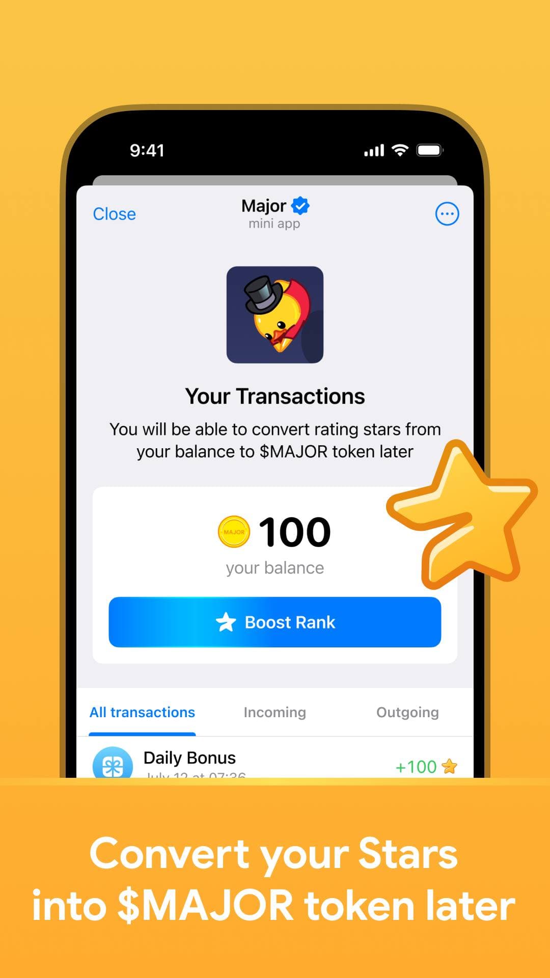 Major screenshot 3