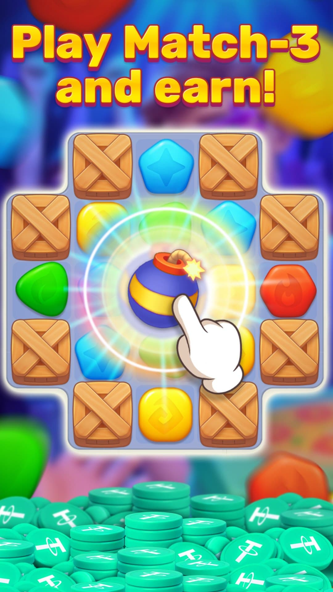 Match money game screenshot 1