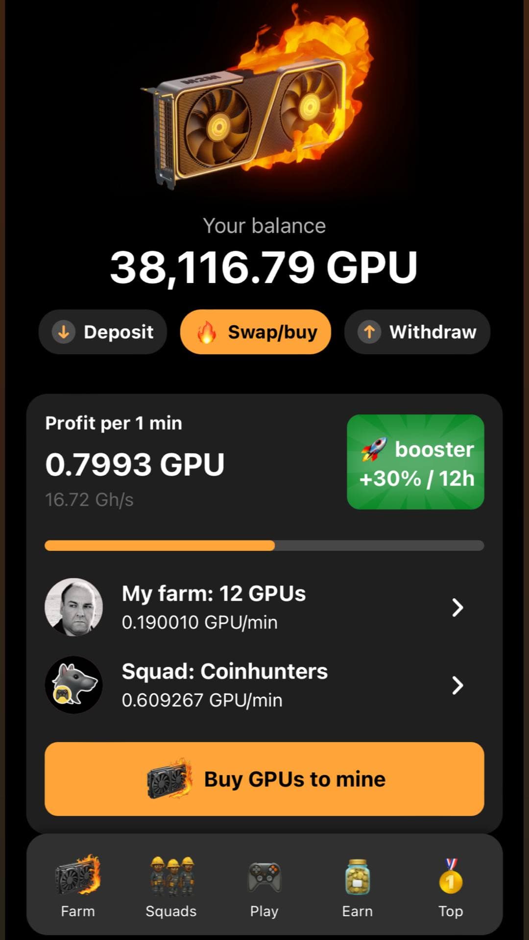 Mine2Mine App screenshot 2