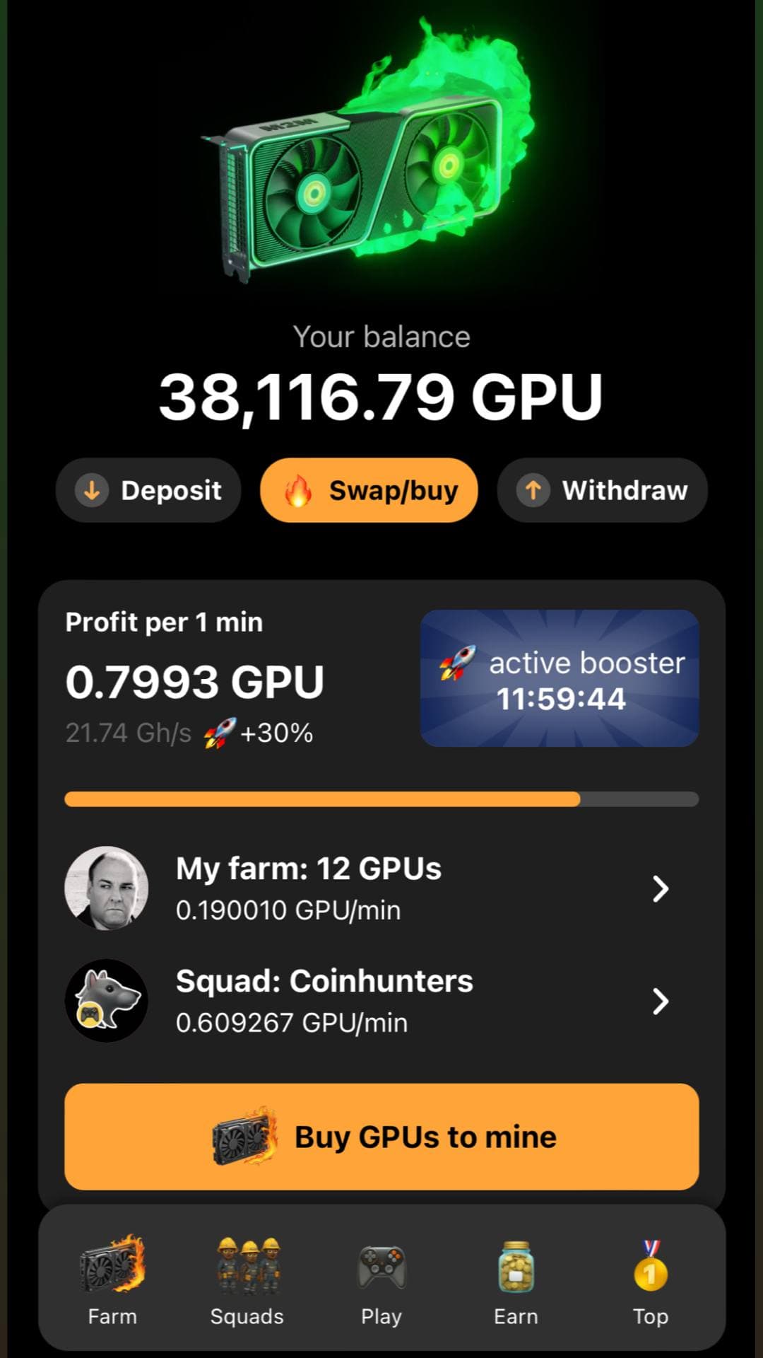 Mine2Mine App screenshot 3