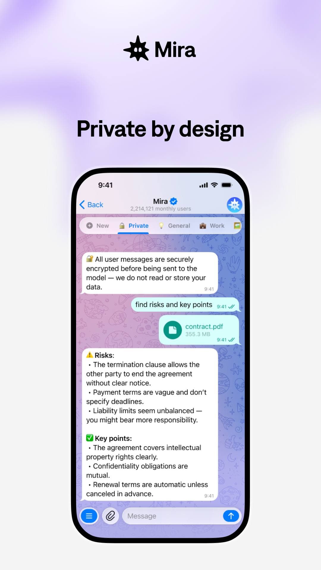 Mira screenshot 3