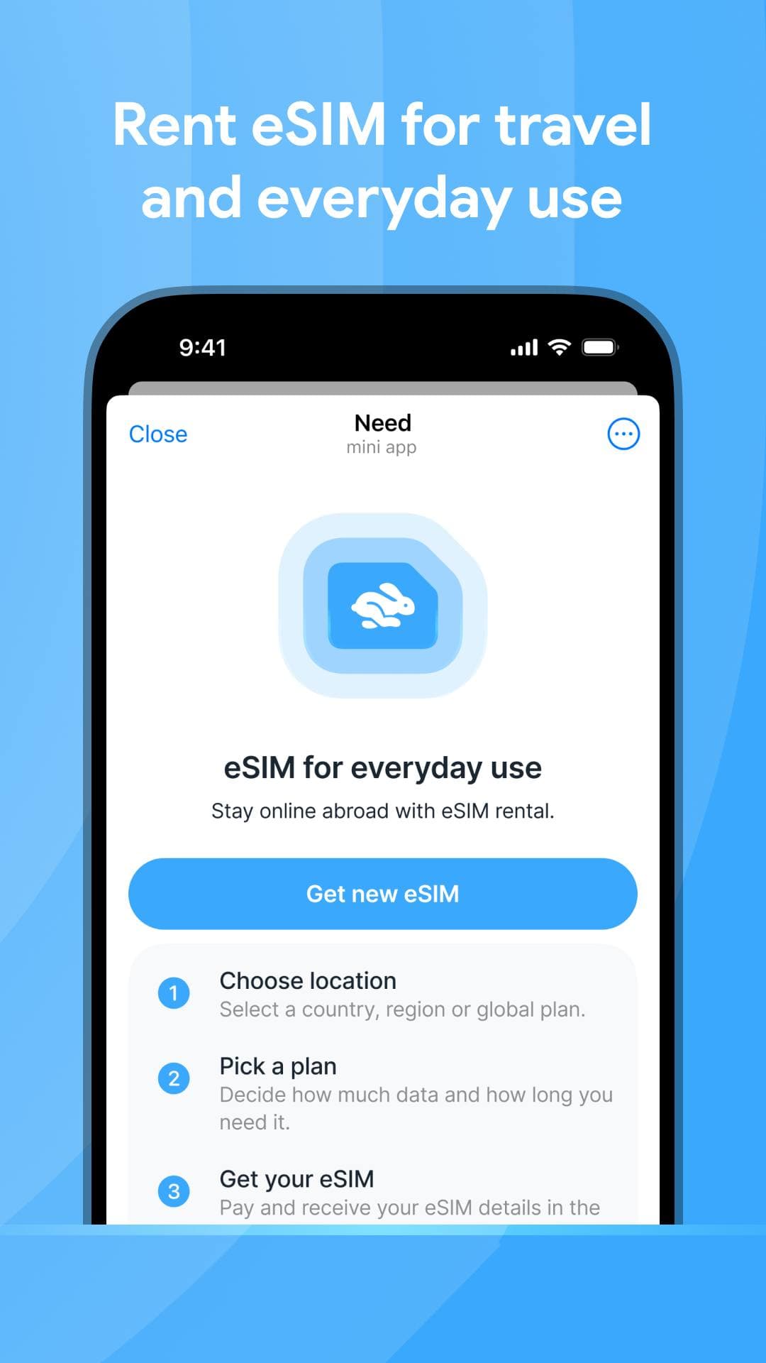 Need VPN & eSIM screenshot 3