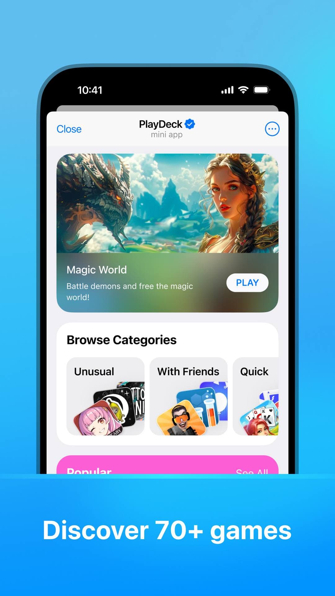 PlayDeck screenshot 2