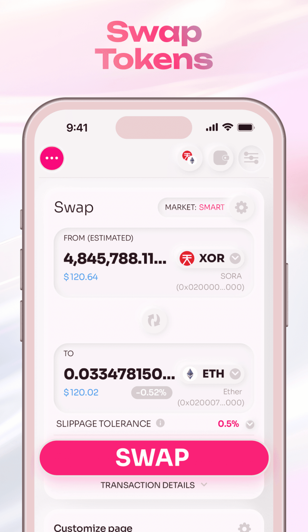 Polkaswap.io screenshot 2