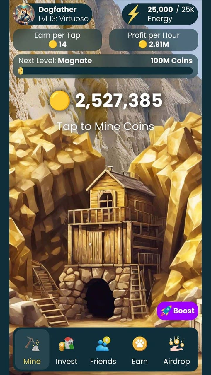 Rich Dog: En İyi Play-to-Earn Platformu screenshot 3