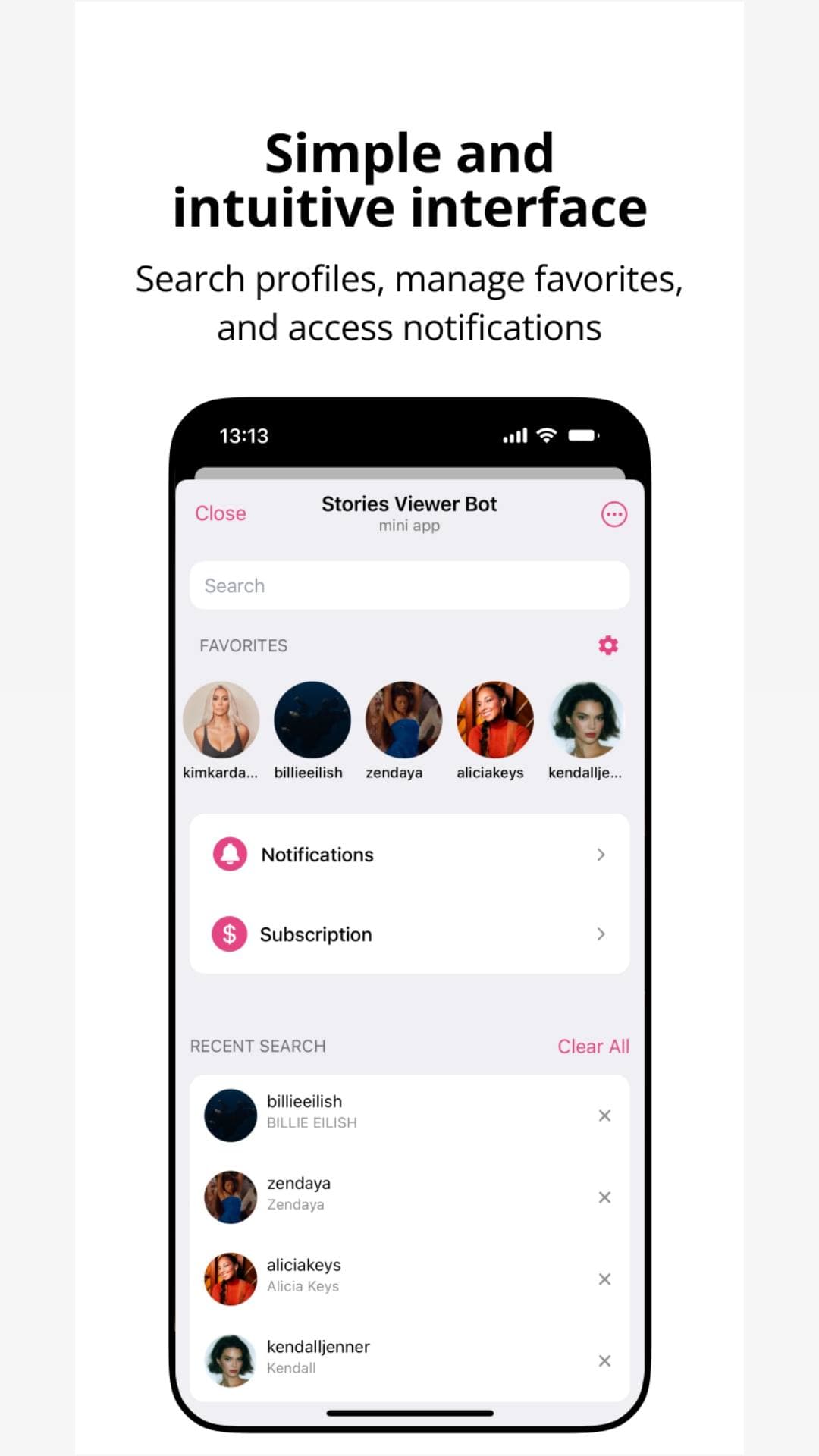 Stories Viewer Bot screenshot 1