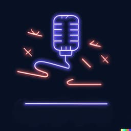 Voice message to text logo