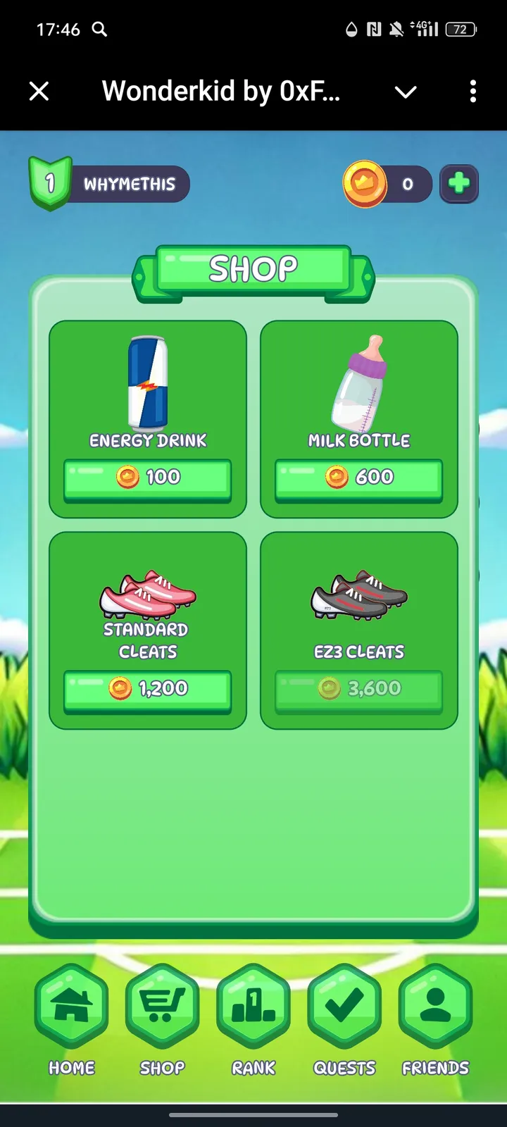 Wonderkid by 0xFútbol screenshot 2
