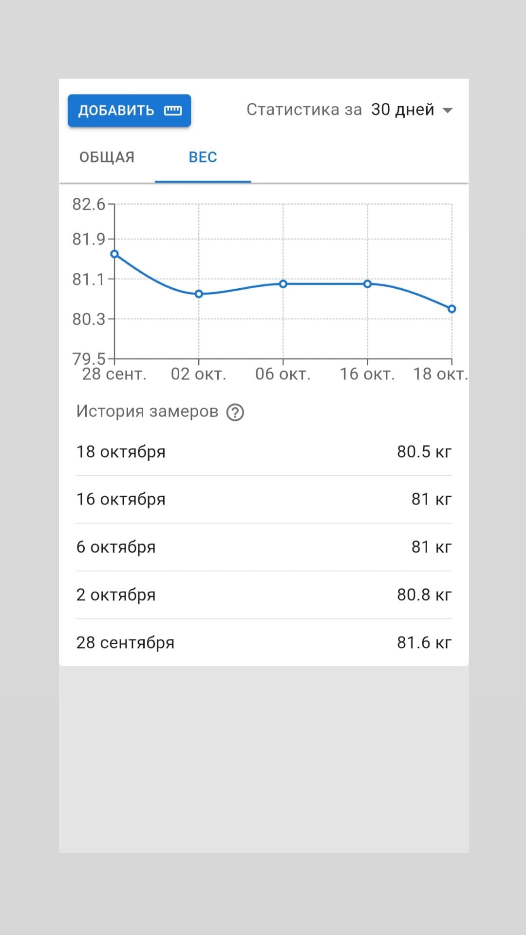 Дневник тренировок screenshot 3